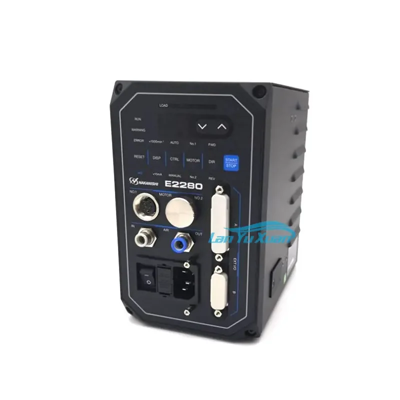 E2280 controller speed control server of high-speed motorized spindle motor of NAKANISHI machine tool in Japan
E2280 controller speed control server of high-speed motorized spindle motor of NAKANISHI machine tool in Japan