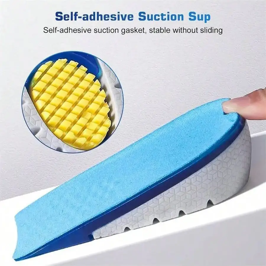 TPE Height-Increasing Insoles Invisible Silicone Half-Pads Sports Lightweight Elastic Cushioning Comfort Insoles
TPE Height-Increasing Insoles Invisible Silicone Half-Pads Sports Lightweight Elastic Cushioning Comfort Insoles