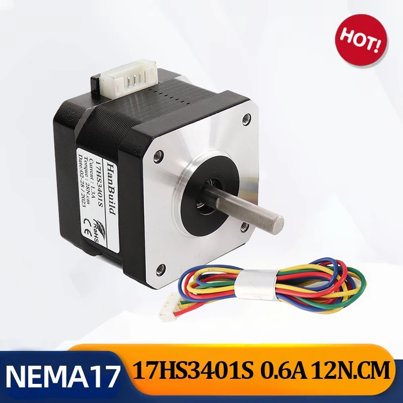 1pcs free Shipping captive 17HS3401S motor micro 34mm 1.3A 28Ncm 4-lead for DIY 3D Printer CNC stepper motor Nema17
1pcs free Shipping captive 17HS3401S motor micro 34mm 1.3A 28Ncm 4-lead for DIY 3D Printer CNC stepper motor Nema17