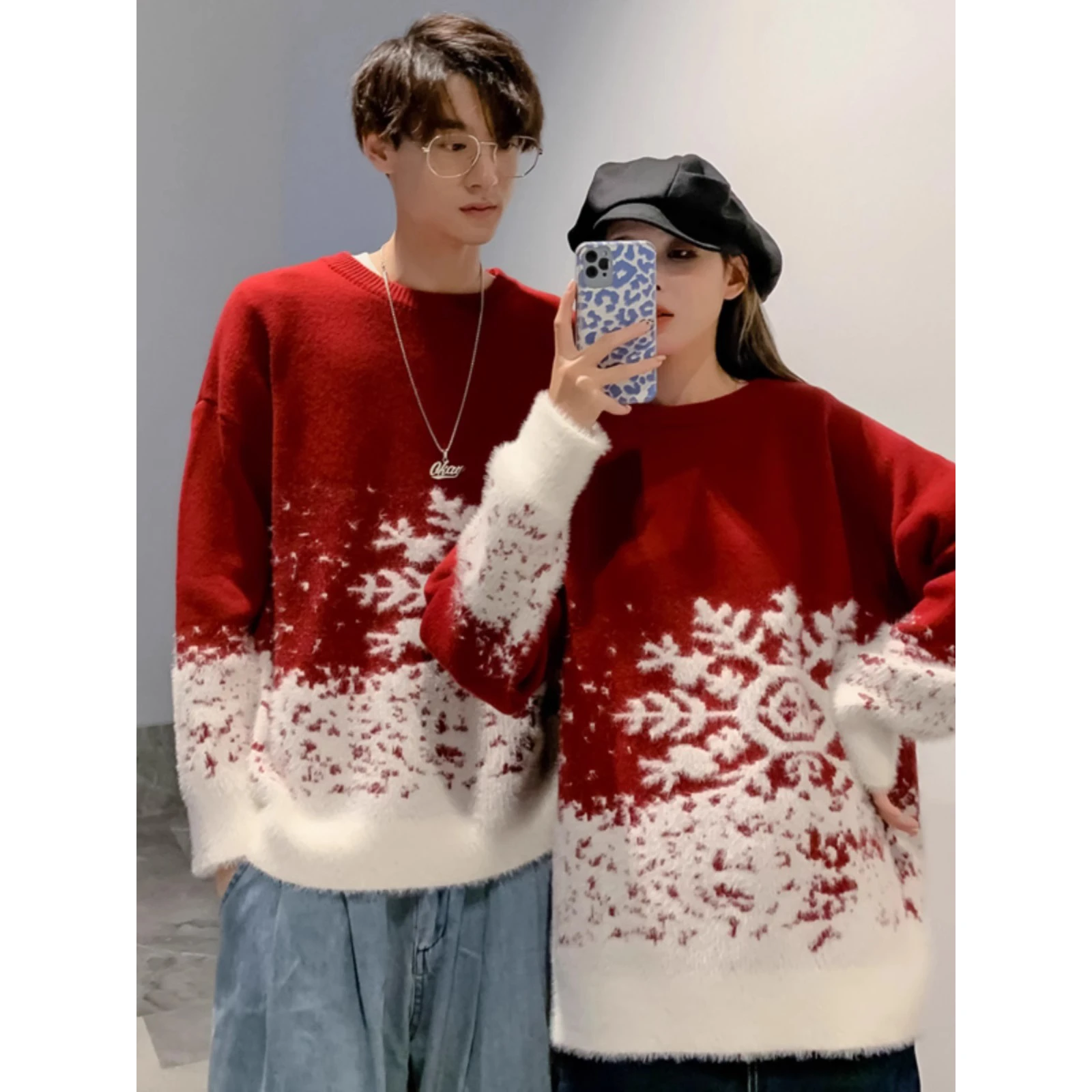 2023 Knitted Women Turtleneck Sweater Loose Pullover Female Jumper Elegant Winter Warm Autumn New Year Trendy Christmas Sweater
2023 Knitted Women Turtleneck Sweater Loose Pullover Female Jumper Elegant Winter Warm Autumn New Year Trendy Christmas Sweater
