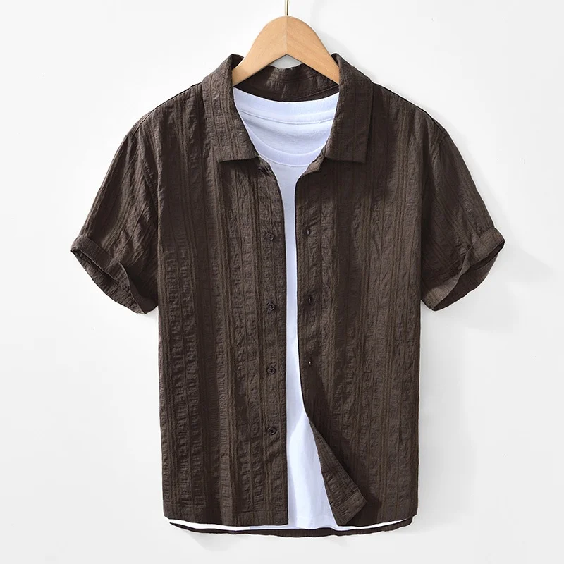 Летние мужские тонкие дышащие рубашки, блузки с отложным воротником, с коротким рукавом, праздничные топы в гавайском пляжном стиле
Летние мужские тонкие дышащие рубашки, блузки с отложным воротником, с коротким рукавом, праздничные топы в гавайском пляжном стиле