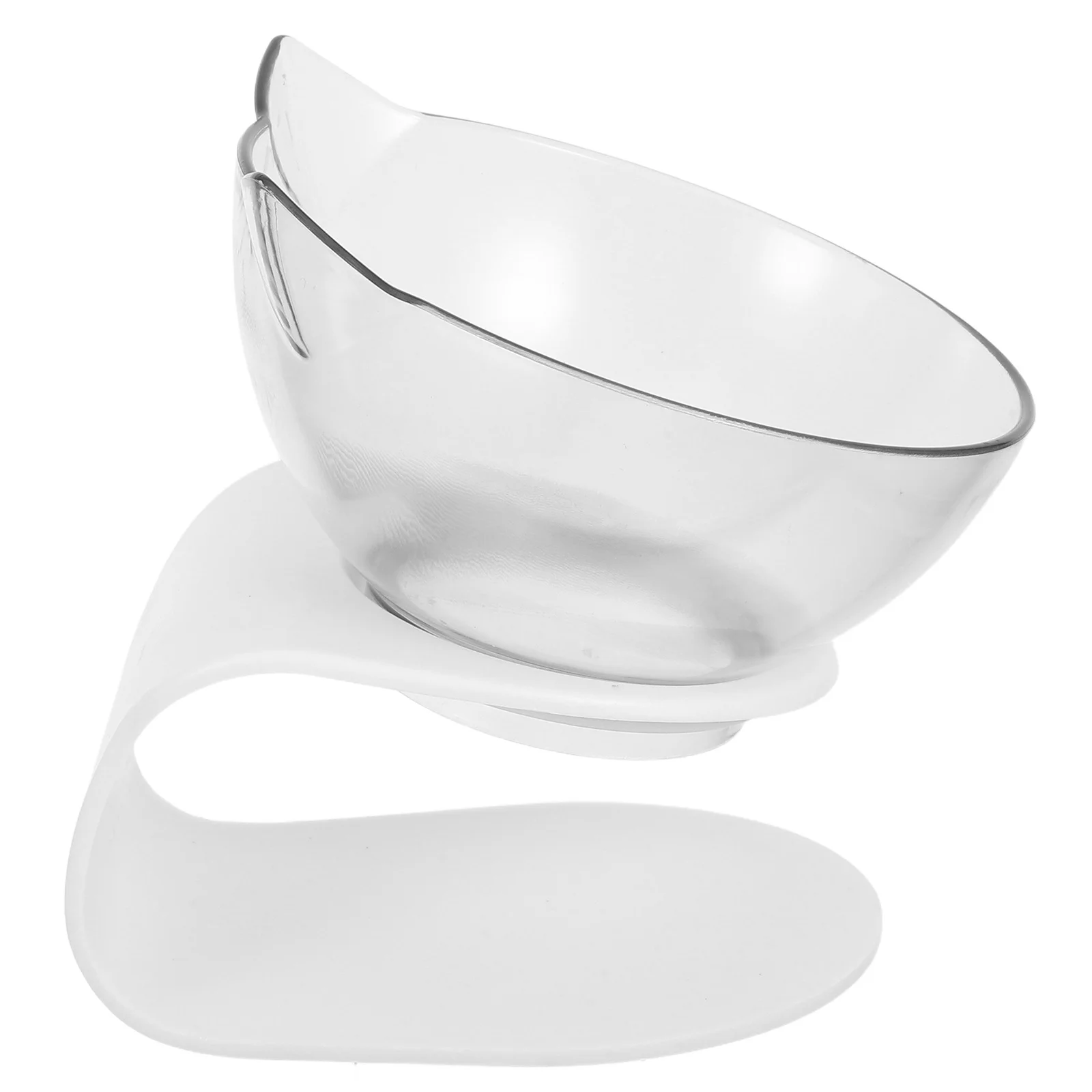 1 pc 1 Set 15° Inclined Cat Bowl Transparent Pet Feeding Drinking Dish Detachable Non-Slip Base Easy Feeder Bowl
1 pc 1 Set 15° Inclined Cat Bowl Transparent Pet Feeding Drinking Dish Detachable Non-Slip Base Easy Feeder Bowl