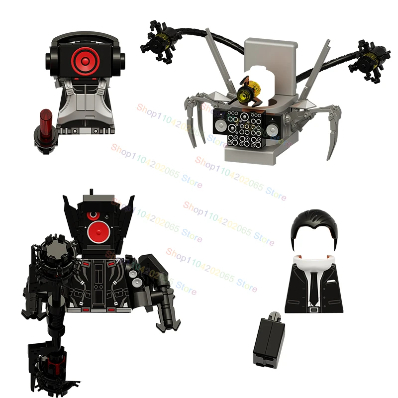 KDL846 MOC Toilet Man Anime Collection Building Blocks Models Bricks Accessories Bricks Children's Toys Christmas Gifts K2301
KDL846 MOC Toilet Man Anime Collection Building Blocks Models Bricks Accessories Bricks Children's Toys Christmas Gifts K2301