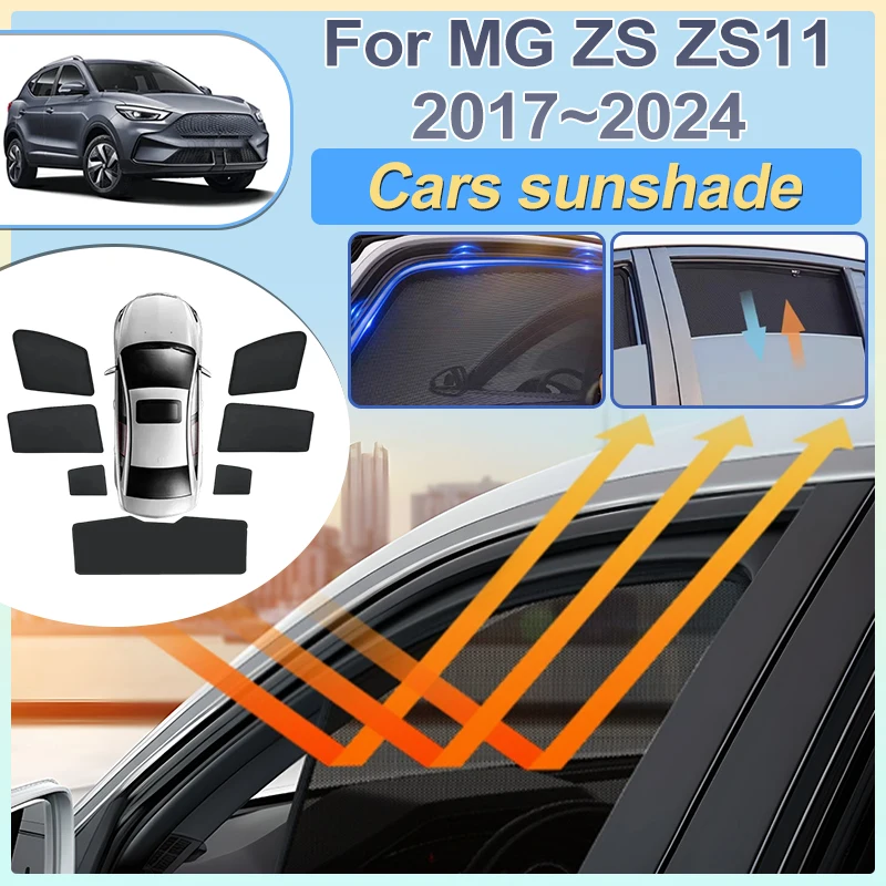 Аксессуары для MG ZS 2017-2024: Солнцезащитная магнитная шторка-сетка для лобового стекла ZS11 EV, складной солнцезащитный козырек, аксессуары
Аксессуары для MG ZS 2017-2024: Солнцезащитная магнитная шторка-сетка для лобового стекла ZS11 EV, складной солнцезащитный козырек, аксессуары