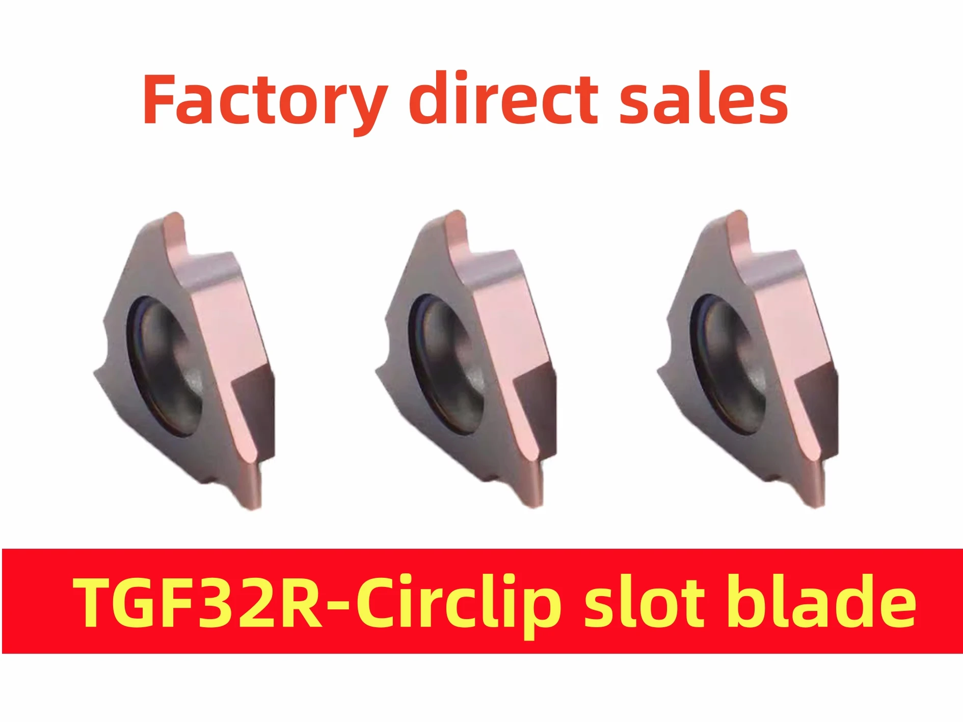 10PCS Circlip slot blade CNC end face cutting blade TGF32R100/030/150 circlip slot blade Stainless steel turning tool grain
10PCS Circlip slot blade CNC end face cutting blade TGF32R100/030/150 circlip slot blade Stainless steel turning tool grain