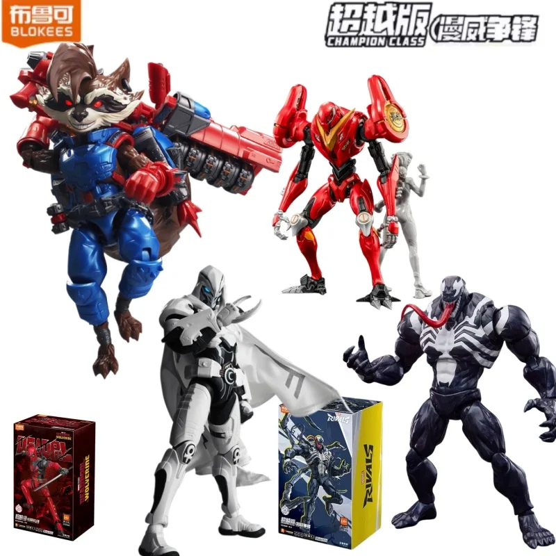 Blokees Marvel Rivals Moon Knight Rocket Raccoon Champion Class Action Figure Model Kits Classic Hero Collectible Toy Gift
Blokees Marvel Rivals Moon Knight Rocket Raccoon Champion Class Action Figure Model Kits Classic Hero Collectible Toy Gift