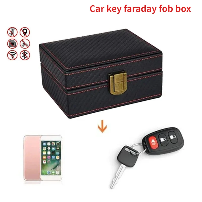Car Keyless Signal Blocker RFID Faraday Key Fob Protector Prevent Your Key Fob For Privacy Protection
Car Keyless Signal Blocker RFID Faraday Key Fob Protector Prevent Your Key Fob For Privacy Protection