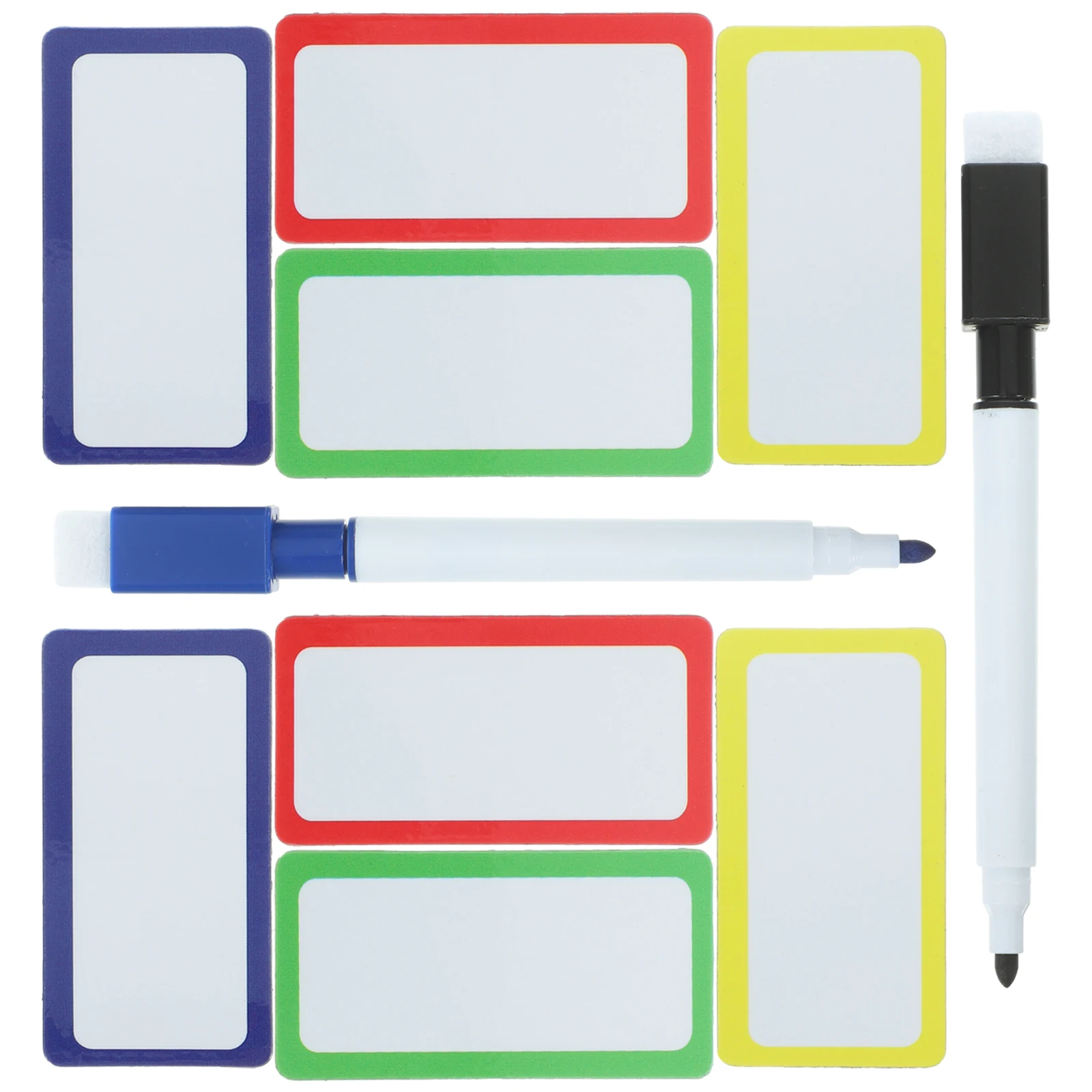 Magnetic Whiteboard Stickers Name Magnets Labels for Dry Erase Blank Refrigerator
Magnetic Whiteboard Stickers Name Magnets Labels for Dry Erase Blank Refrigerator
