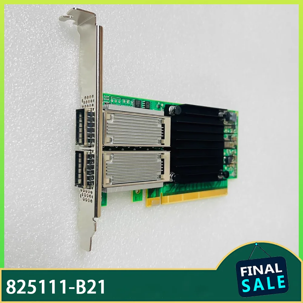 825111-B21 100GB 10-Gigabit Fiber Network Card 840Q SFP28 MCX456A CX456A 828108-001 825316-001
825111-B21 100GB 10-Gigabit Fiber Network Card 840Q SFP28 MCX456A CX456A 828108-001 825316-001