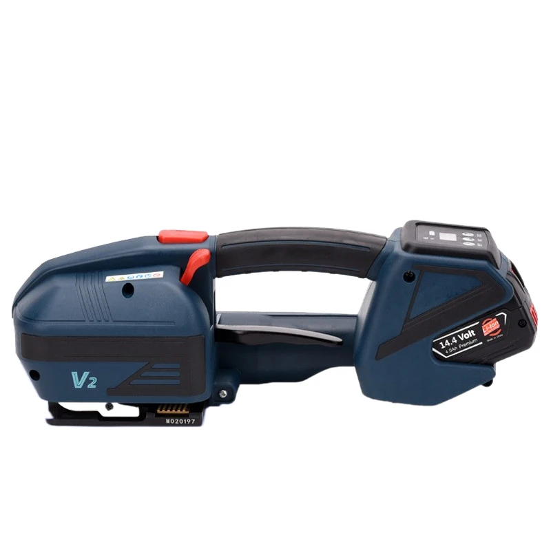 Portable Electric Strapping Machine with Battery V2 Automatic Packaging Tool for PET PP Belt
Portable Electric Strapping Machine with Battery V2 Automatic Packaging Tool for PET PP Belt