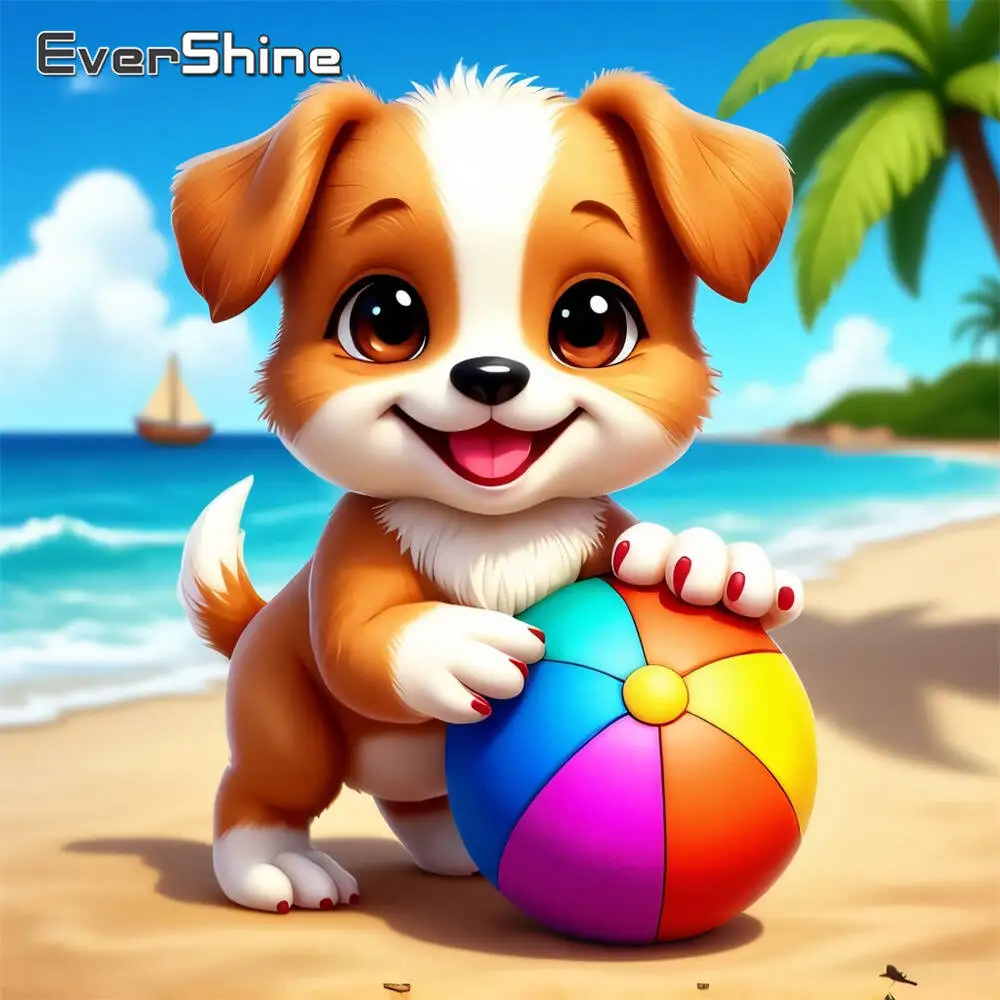 Evershine Dog Diamond Painting Animal Cartoon Picture Of Rhinestones Embroidery Ball Full Square Round Diamond Mosaic Handicraft
Evershine Dog Diamond Painting Animal Cartoon Picture Of Rhinestones Embroidery Ball Full Square Round Diamond Mosaic Handicraft