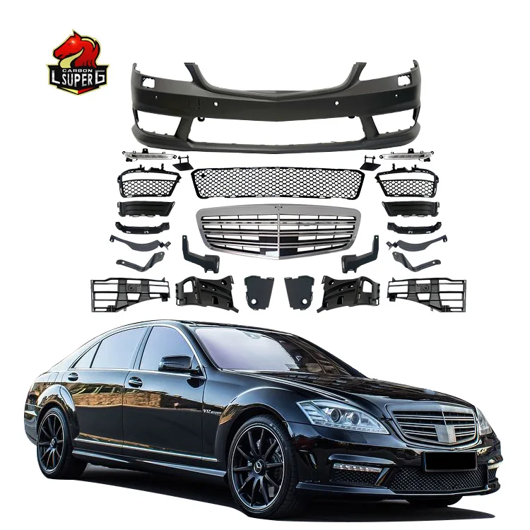 Car Bumpers For Benz S-Class W221 Upgrade To S63 S65 AMG Style Body Kit W221 S500 S350 S55 Facelift Bodykit
Car Bumpers For Benz S-Class W221 Upgrade To S63 S65 AMG Style Body Kit W221 S500 S350 S55 Facelift Bodykit