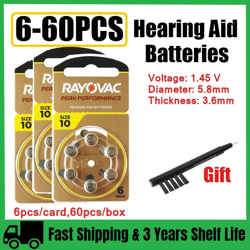 6-60 шт. RAYOVAC PEAK аккумуляторы для слуховых аппаратов A10 ZA10 10A P10 PR70 Высокопроизводительный цинковый воздушный аккумулятор для мини-цифрового слухового аппарата
6-60 шт. RAYOVAC PEAK аккумуляторы для слуховых аппаратов A10 ZA10 10A P10 PR70 Высокопроизводительный цинковый воздушный аккумулятор для мини-цифрового слухового аппарата