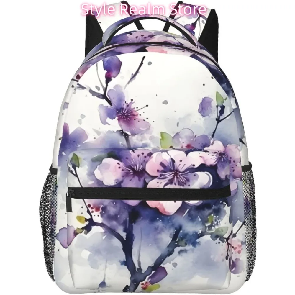 Lovely Purple Flowers Lightweight Laptop Backpack Lightweight Multipurpose Travel Casual Daypack Unisex College Backapcks for Me
Lovely Purple Flowers Lightweight Laptop Backpack Lightweight Multipurpose Travel Casual Daypack Unisex College Backapcks for Me