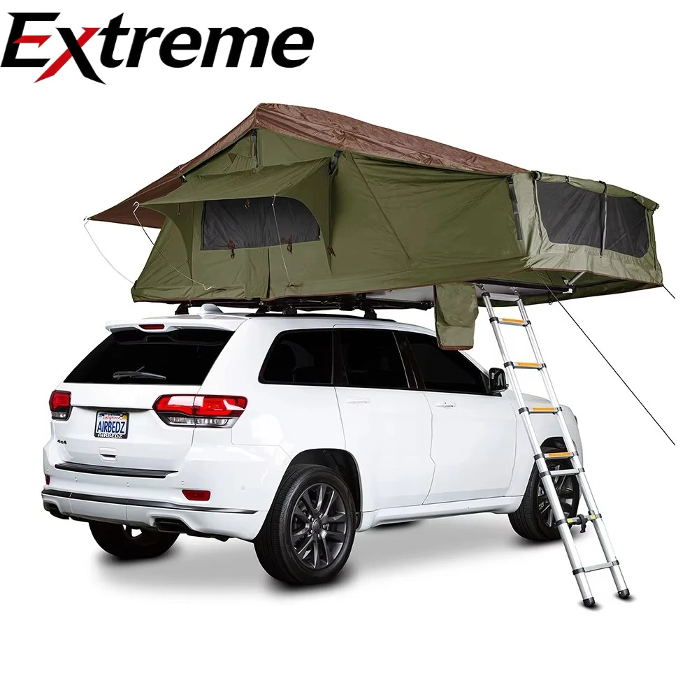 Overland Vehicle Systems 3 Person Waterproof Roof Top Tent with Rain Flysheet
Overland Vehicle Systems 3 Person Waterproof Roof Top Tent with Rain Flysheet