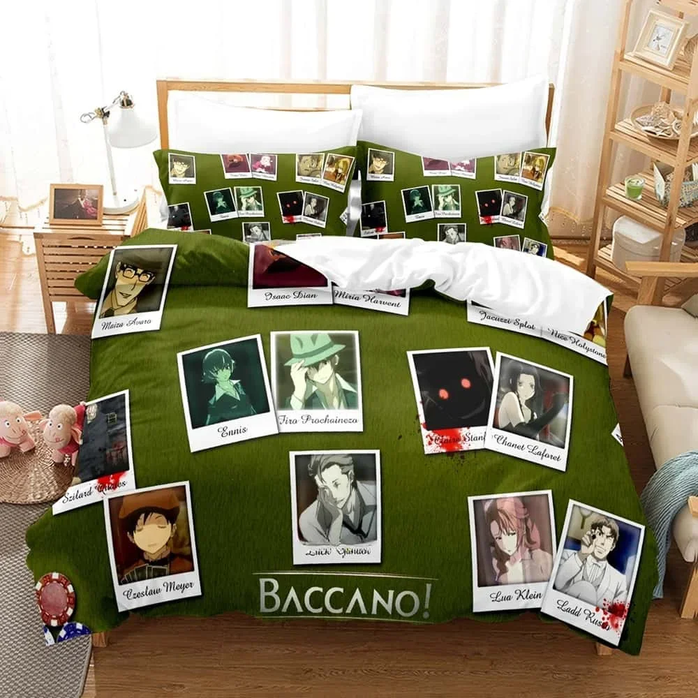 Baccano! Bedding Set Single Twin Full Queen King Size Bed Set Adult Kid Bedroom Duvet cover Sets 3D Print Anime Bed Sheet Set
Baccano! Bedding Set Single Twin Full Queen King Size Bed Set Adult Kid Bedroom Duvet cover Sets 3D Print Anime Bed Sheet Set