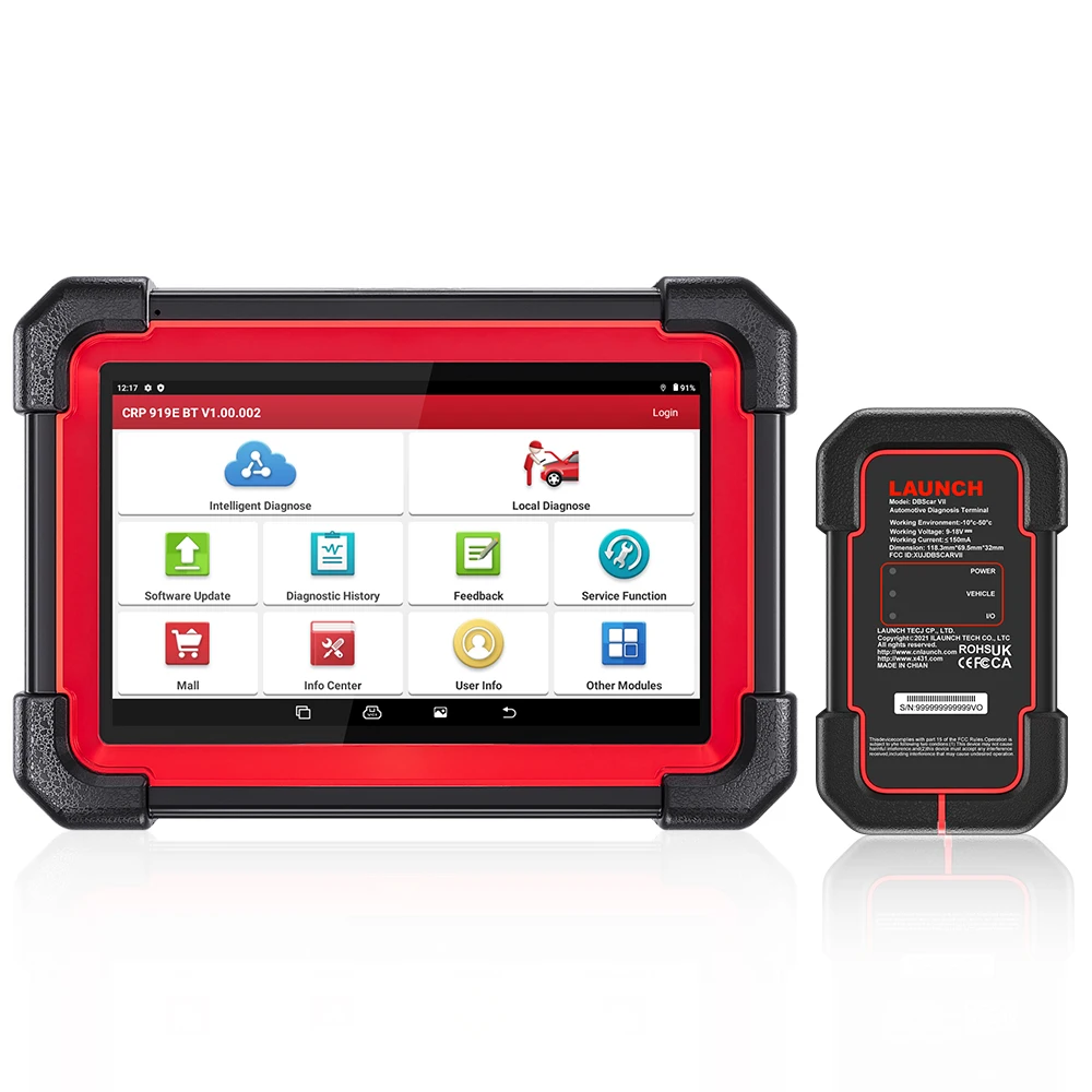 LAUNCH X431 CRP919E BT 2025 Newest Full System Bi-directional Car Diagnostic Tool As CRP919X BT 2 Years Free Update
LAUNCH X431 CRP919E BT 2025 Newest Full System Bi-directional Car Diagnostic Tool As CRP919X BT 2 Years Free Update