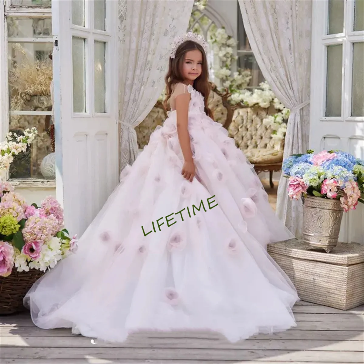 GorLuxury Floral Girl Dress Handmade Flowers Princess Kids Wedding Birthday Party Prom Ball Gown First Communion
GorLuxury Floral Girl Dress Handmade Flowers Princess Kids Wedding Birthday Party Prom Ball Gown First Communion