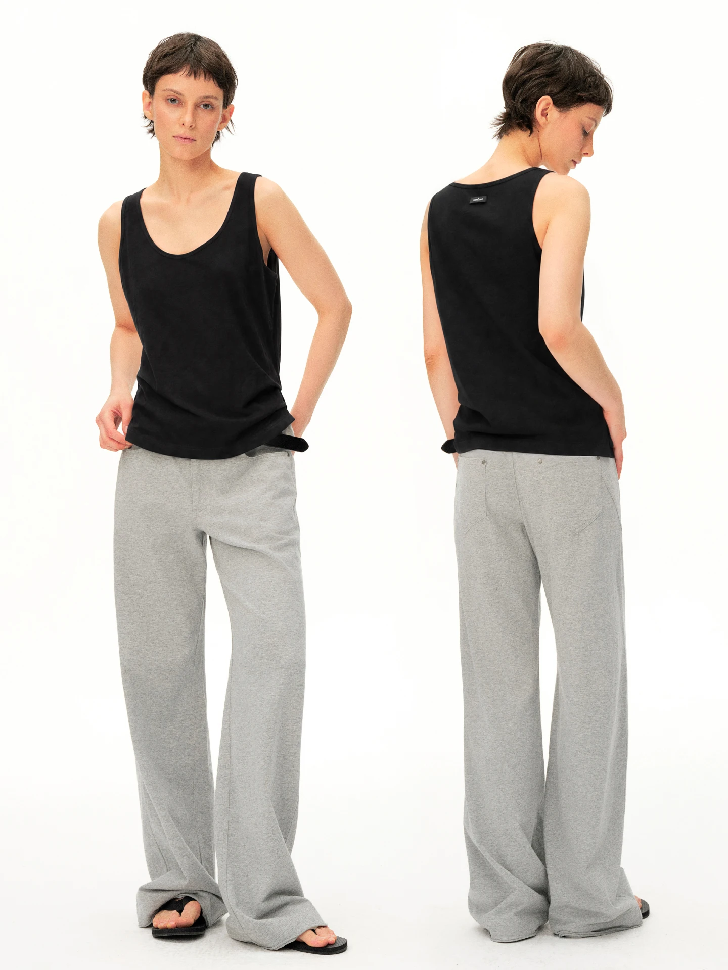 BGT Oversized Bamboo Rayon Casual Tank Top U-Neckline Pure Cotton Women's Summer Breathable Outerwear Regular Length
BGT Oversized Bamboo Rayon Casual Tank Top U-Neckline Pure Cotton Women's Summer Breathable Outerwear Regular Length