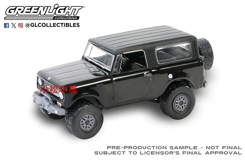 GreenLight 1:64 1969 комбайн Scout подъемная имитация микросплавного автомобиля модель Коллекционная игрушка подарок дисплей орнамент
GreenLight 1:64 1969 комбайн Scout подъемная имитация микросплавного автомобиля модель Коллекционная игрушка подарок дисплей орнамент