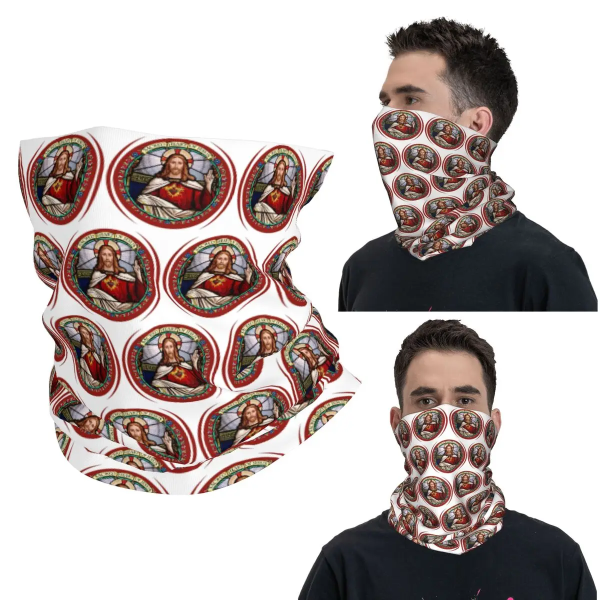 Бандана с изображением Святого Сердца Иисуса Христа, гетры с принтом, шарф, многофункциональная повязка на голову для мужчин, женщин и взрослых
Бандана с изображением Святого Сердца Иисуса Христа, гетры с принтом, шарф, многофункциональная повязка на голову для мужчин, женщин и взрослых