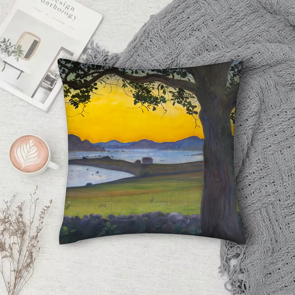 Harald Oskar Sohlberg art Pillow Case Square Double-Sided Printing Short Plush Sofa Cushion Cover Bedroom Pillow
Harald Oskar Sohlberg art Pillow Case Square Double-Sided Printing Short Plush Sofa Cushion Cover Bedroom Pillow