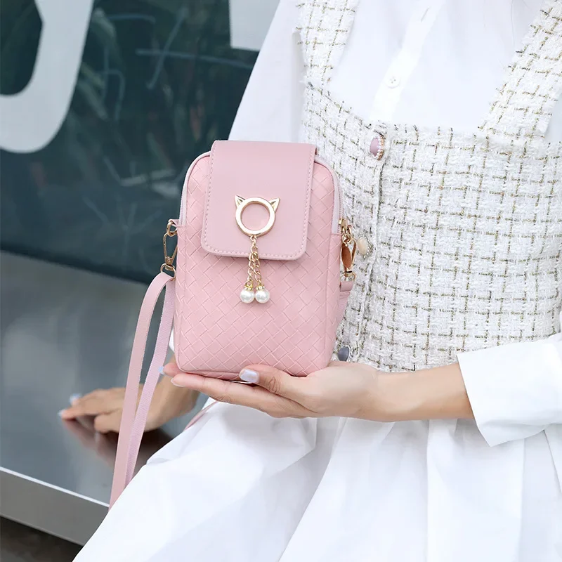 2023 Woven Pearl Mini Cross-body Mobile Phone Shoulder Bag Female Bag Shoulder Bags
2023 Woven Pearl Mini Cross-body Mobile Phone Shoulder Bag Female Bag Shoulder Bags