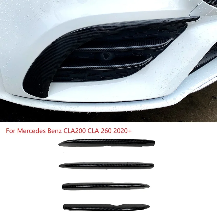 For Mercedes Benz CLA200 CLA 260 2020+ C118 Front Fog Lamps Grille Slats Cover Sticker Decoration Strips Car Accessories
For Mercedes Benz CLA200 CLA 260 2020+ C118 Front Fog Lamps Grille Slats Cover Sticker Decoration Strips Car Accessories