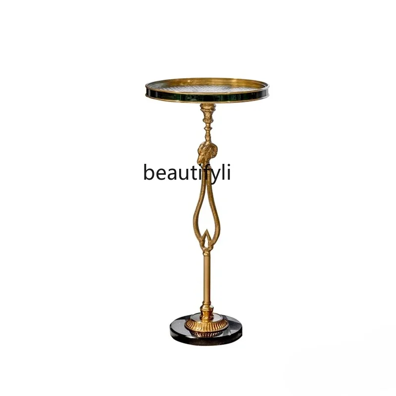 B6 French Italian light luxury art side few coffee table living room sofa leisure leader corner few
B6 French Italian light luxury art side few coffee table living room sofa leisure leader corner few