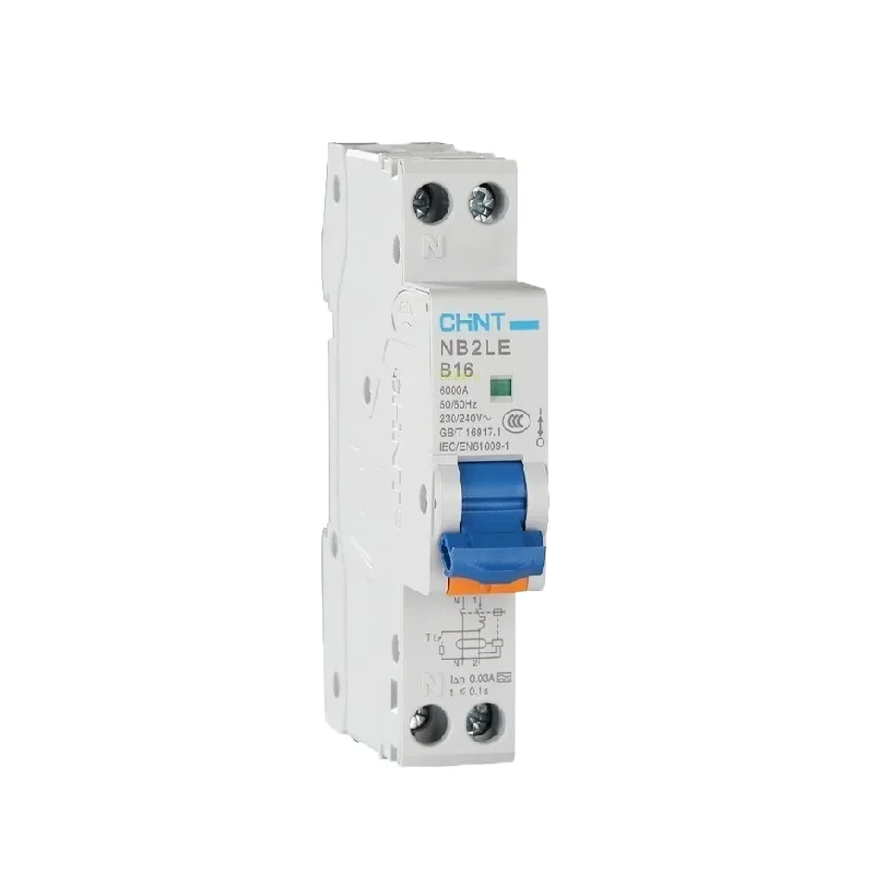 CHINT NB2LE Curve B Type AC 1P+N Residual Current Operated Leakage Protection Switch Circuit Breaker RCBO 30MA Original Product
CHINT NB2LE Curve B Type AC 1P+N Residual Current Operated Leakage Protection Switch Circuit Breaker RCBO 30MA Original Product