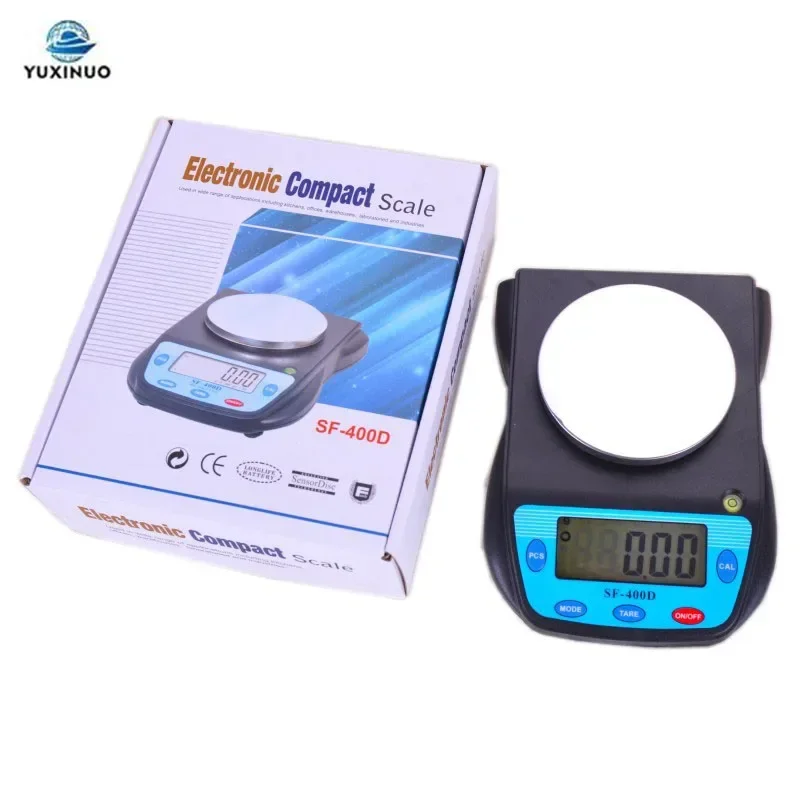 600g*0.01g Accurate Digital Electronic Jewelry Gram Scale Food Kitchen Balance Weight Scale Portable Ultra-clear Display SF-400D
600g*0.01g Accurate Digital Electronic Jewelry Gram Scale Food Kitchen Balance Weight Scale Portable Ultra-clear Display SF-400D