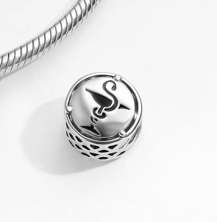 stillhouse 925 Sterling Silver Owl of Hygieia Medical Cup Symbol Charm Bead Jewelry Gift Fit Original Bracelet Diy Jewelry Acces
stillhouse 925 Sterling Silver Owl of Hygieia Medical Cup Symbol Charm Bead Jewelry Gift Fit Original Bracelet Diy Jewelry Acces