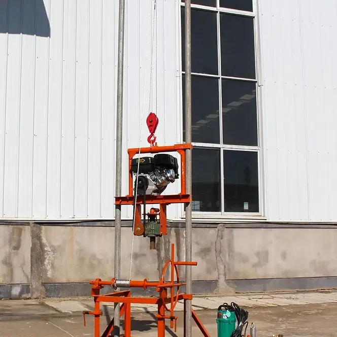 Customized For Sale Mini Water Well Drilling Rig 80m Petrol Diesel Lightweight Small Drilling Borehole Machine
Customized For Sale Mini Water Well Drilling Rig 80m Petrol Diesel Lightweight Small Drilling Borehole Machine