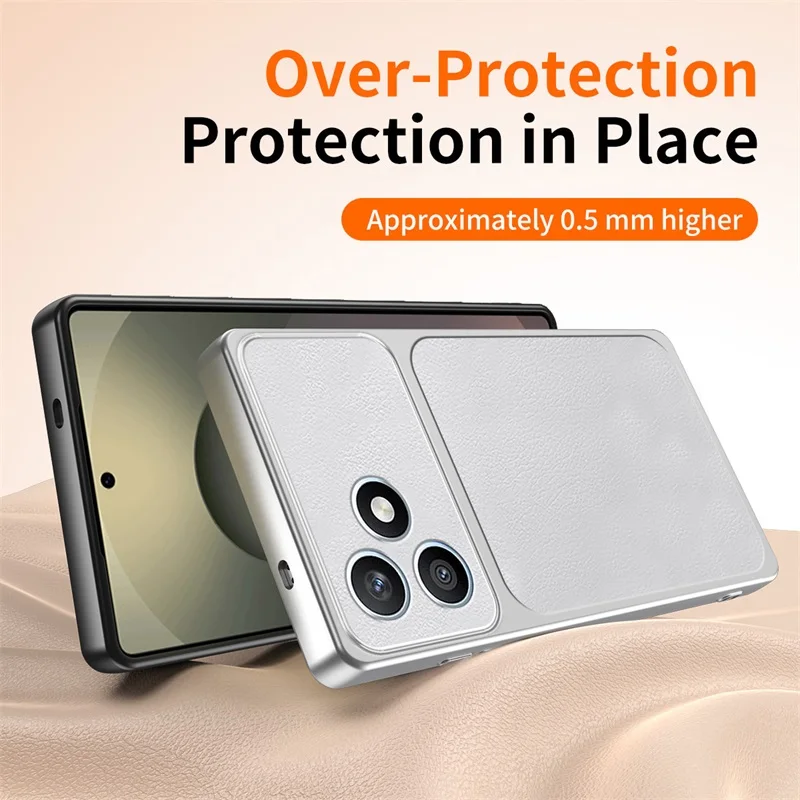 Solid-color Skin-like Texture Soft-edged Hard Covers for Honor X8d Matte Dustproof Cases with Shock-Resistant Camera Protection
Solid-color Skin-like Texture Soft-edged Hard Covers for Honor X8d Matte Dustproof Cases with Shock-Resistant Camera Protection