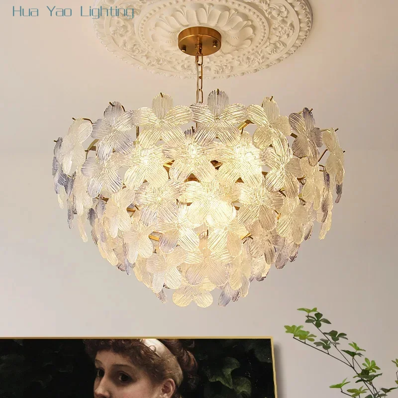 Modern Glass Flower Chandelier For Living Room Dining Room Bedroom Home Decor Pendant Light Lamp Lustre Suspension Luminaire
Modern Glass Flower Chandelier For Living Room Dining Room Bedroom Home Decor Pendant Light Lamp Lustre Suspension Luminaire