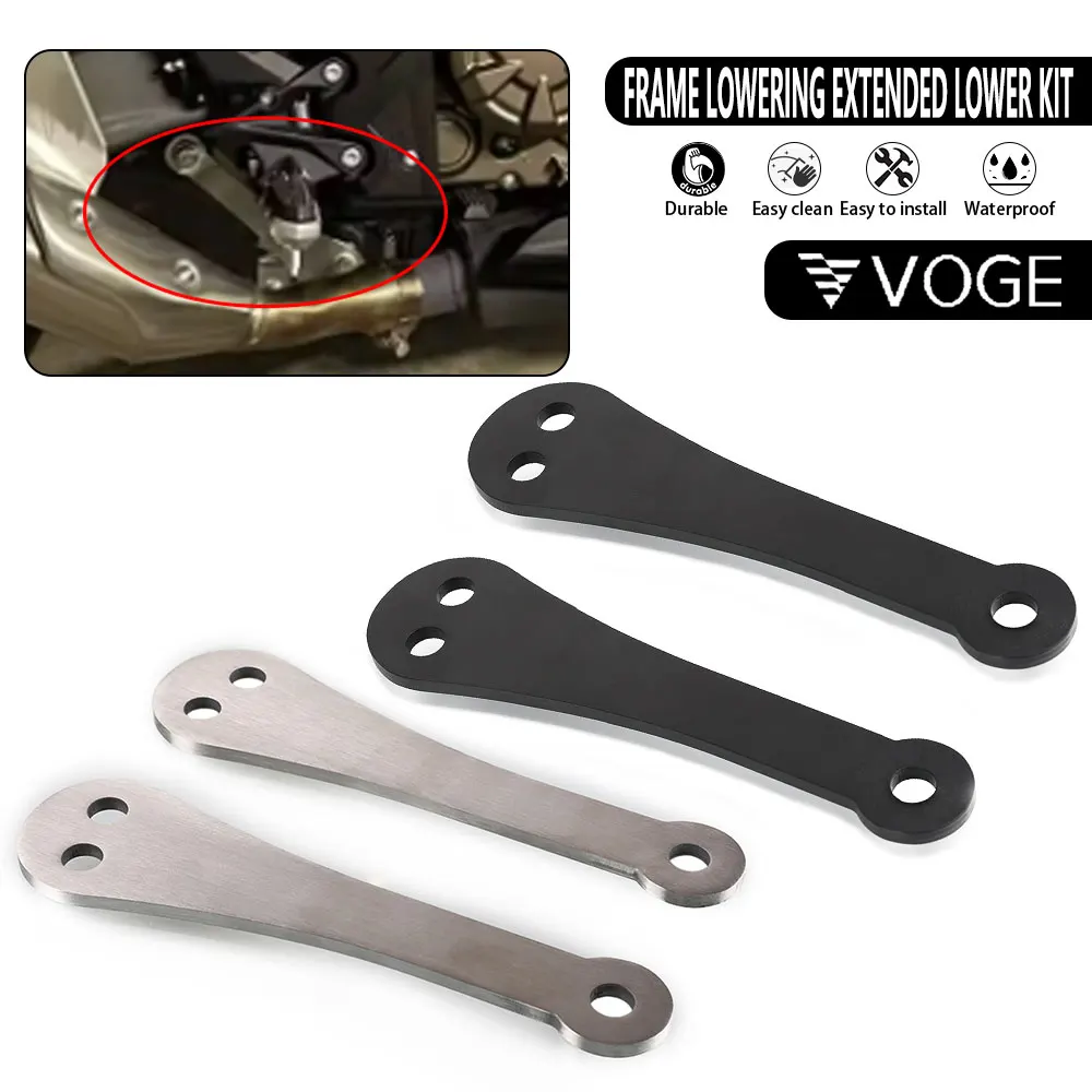For Loncin Voge 500 R DS 300 R AC DS Voge 500R 500DS 300R 650DS 300AC Motorcycle Accessories Frame Lowering Extended Lower Kit
For Loncin Voge 500 R DS 300 R AC DS Voge 500R 500DS 300R 650DS 300AC Motorcycle Accessories Frame Lowering Extended Lower Kit