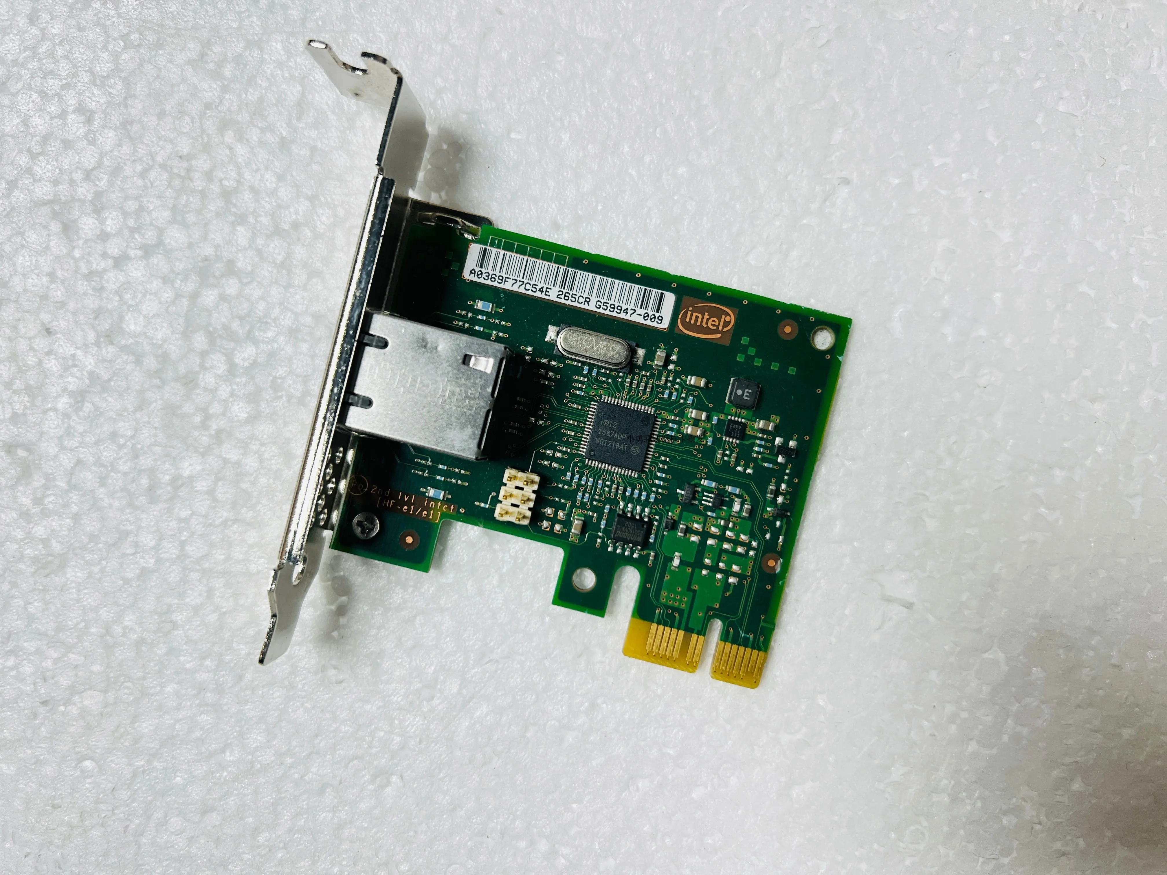 For Intel Intel I210-T1 Single Port Gigabit Electrical Port Network Interface Card PCI-E X1 with Anti-counterfeiting Label
For Intel Intel I210-T1 Single Port Gigabit Electrical Port Network Interface Card PCI-E X1 with Anti-counterfeiting Label