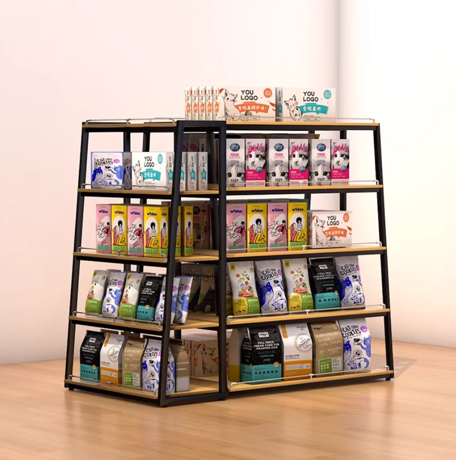 Supermarket shelf shelf boutique display shelf five-storey trapezoidal frame double-sided island cabinet
Supermarket shelf shelf boutique display shelf five-storey trapezoidal frame double-sided island cabinet