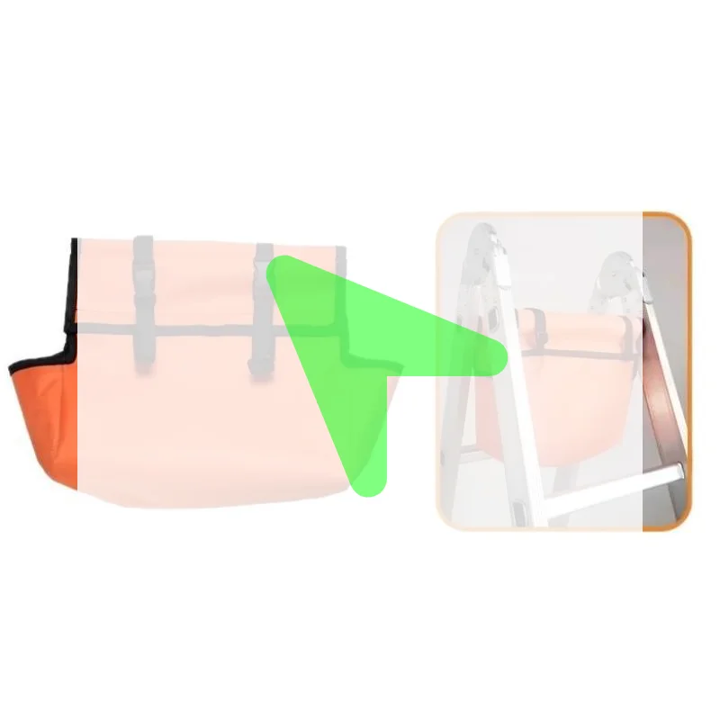 Folding Ladder Tool Storage Bag Versatile Durable Convenient Accessories Oxford Cloth Portable Ladder Hanging Bag For Workshop
Folding Ladder Tool Storage Bag Versatile Durable Convenient Accessories Oxford Cloth Portable Ladder Hanging Bag For Workshop