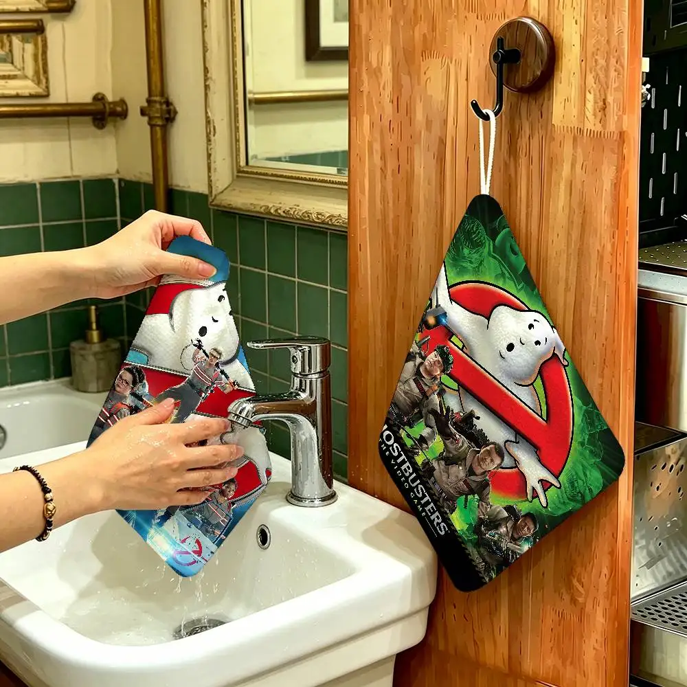Movie G-Ghostbusters Soft Polyester Cotton Towel, Hanging Kitchen Style Hand Wiping Cloth For Restaurant Home
Movie G-Ghostbusters Soft Polyester Cotton Towel, Hanging Kitchen Style Hand Wiping Cloth For Restaurant Home