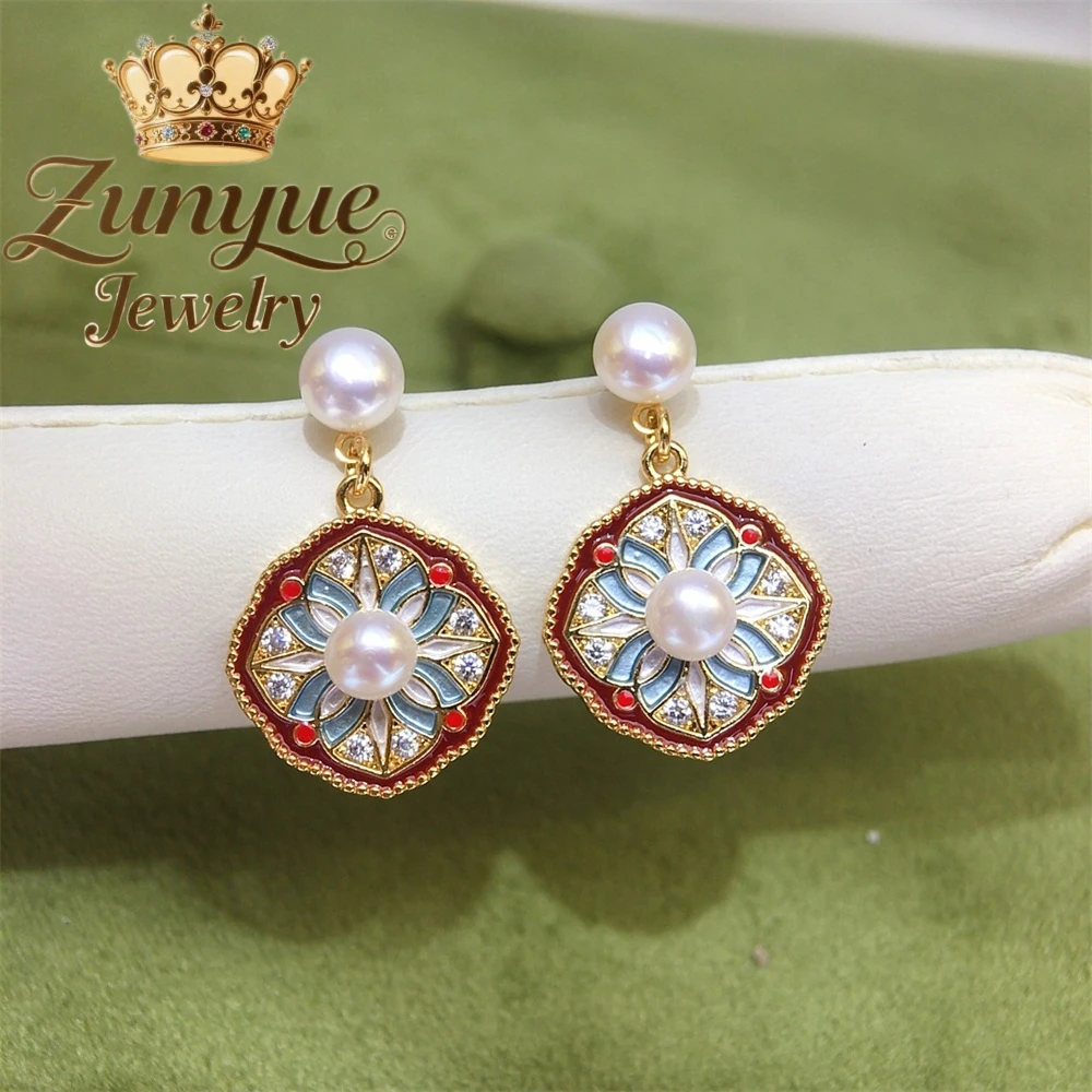 Natural Freshwater Pearl Flower Stud Earrings Luxury Quality Jewelry Best Selling Fashion Fine Jewelry Exquisite Charms Elegant
Natural Freshwater Pearl Flower Stud Earrings Luxury Quality Jewelry Best Selling Fashion Fine Jewelry Exquisite Charms Elegant