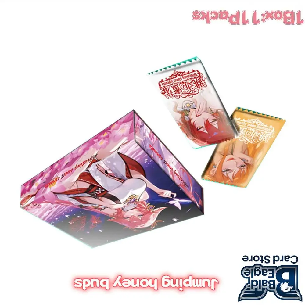 Wholesale Latest Goddess Story Collection Card Meikashe Vol.13 Jumping Honey Buds Game Rare Lover Card Anime Toy Gifts
Wholesale Latest Goddess Story Collection Card Meikashe Vol.13 Jumping Honey Buds Game Rare Lover Card Anime Toy Gifts