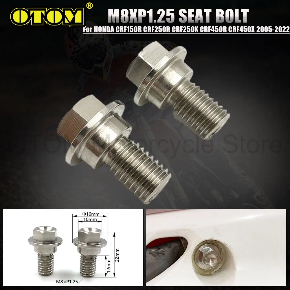 Мотоцикл для HONDA 2005-2022, болт сиденья мотоцикла, заднее крыло, крепление для пассажира, гайка CRF150R CRF250R CRF250X CRF450R велосипеды
Мотоцикл для HONDA 2005-2022, болт сиденья мотоцикла, заднее крыло, крепление для пассажира, гайка CRF150R CRF250R CRF250X CRF450R велосипеды