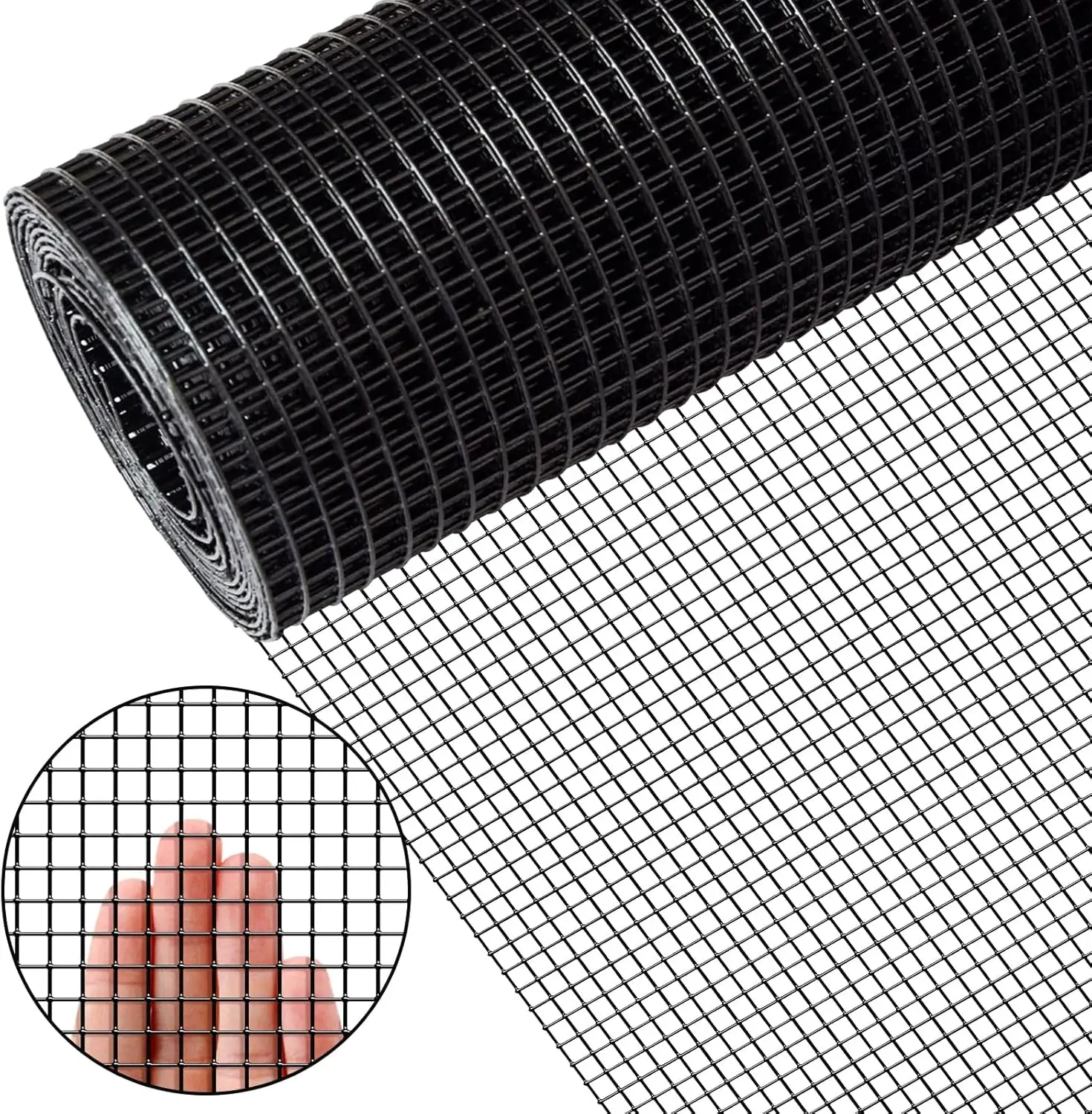 36" x 50' Vinyl Coated Galvanized Welded Mesh Roll for Garden Fence and Rabbit Cage
36" x 50' Vinyl Coated Galvanized Welded Mesh Roll for Garden Fence and Rabbit Cage