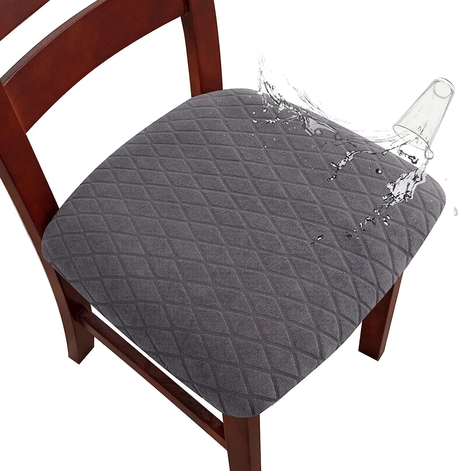 1 Piece Waterproof Chair Seat Covers Dining Chair Slipcovers Stretch Seat Cover For Dinning Room Chair Protector
1 Piece Waterproof Chair Seat Covers Dining Chair Slipcovers Stretch Seat Cover For Dinning Room Chair Protector