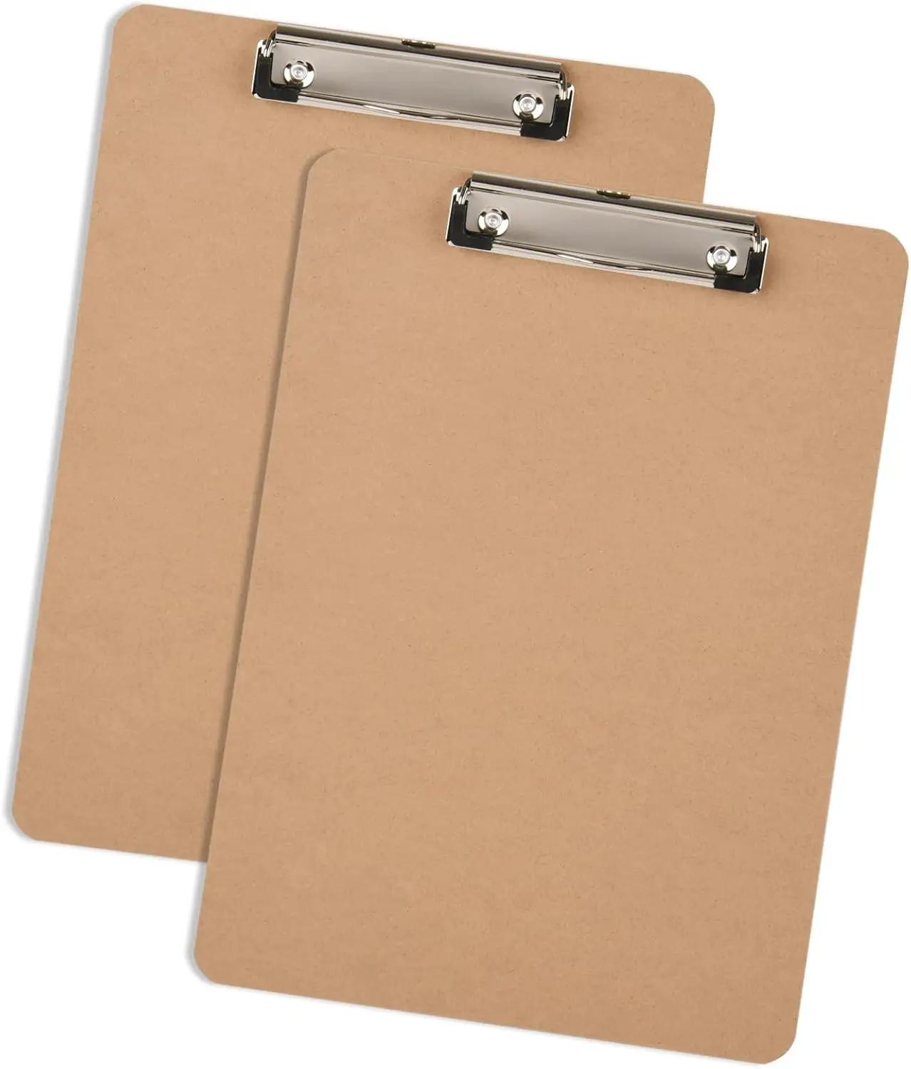 2 Pack Hardboard Clipboards Letter Size with Low Profile Clip for Office School Home, 9x12.5 Inch Brown
2 Pack Hardboard Clipboards Letter Size with Low Profile Clip for Office School Home, 9x12.5 Inch Brown