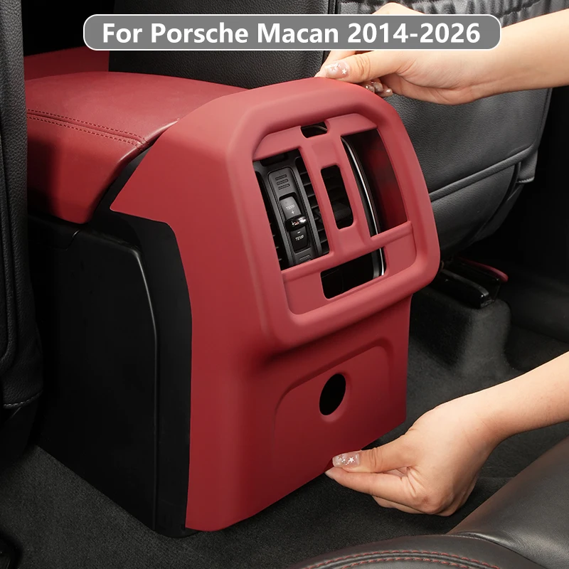 For Porsche Macan 2014-2026 Car Rear Air Conditioning Vent Sticker AC Protector Cover Armrest Box Conditioner Outlet Accessories
For Porsche Macan 2014-2026 Car Rear Air Conditioning Vent Sticker AC Protector Cover Armrest Box Conditioner Outlet Accessories