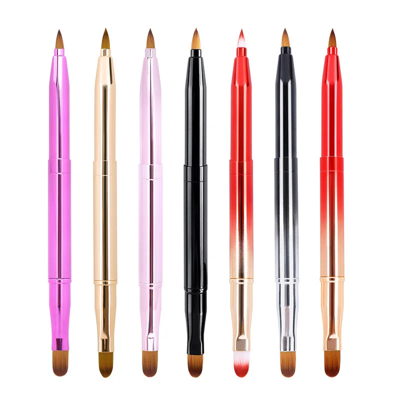 1PC Retractable Lip Makeup Brush Lipstick Lip Gloss Brush Telescopic Dual Use Lip Eyeshadow Brush Beauty Tool With Protect Cap
1PC Retractable Lip Makeup Brush Lipstick Lip Gloss Brush Telescopic Dual Use Lip Eyeshadow Brush Beauty Tool With Protect Cap