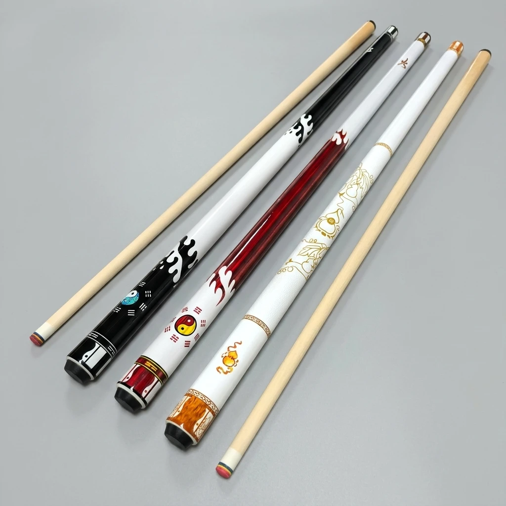 XIKUNO Taichi Best Quality 1/2 Jointed Maple Pool Cue Stick 13mm Tip Durable & Light Weight 19-20oz for Pool and Billiard
XIKUNO Taichi Best Quality 1/2 Jointed Maple Pool Cue Stick 13mm Tip Durable & Light Weight 19-20oz for Pool and Billiard