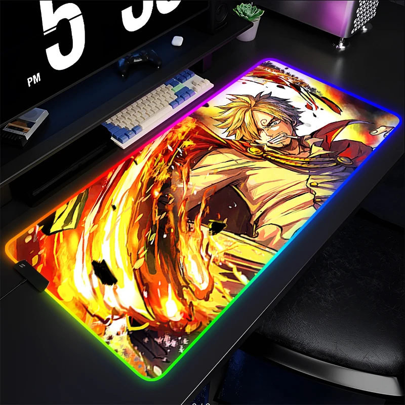RGB Large E-sports Mouse Pad anime one piece Sanji Smooth Flexible Rubber Gamer PC Computer Keyboard Backlight LED Hot Mosuepad
RGB Large E-sports Mouse Pad anime one piece Sanji Smooth Flexible Rubber Gamer PC Computer Keyboard Backlight LED Hot Mosuepad